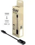 club3D CAC-1080 DisplayPort Adapter [1x DisplayPort Stecker - 1x HDMI-Buchse] Schwarz