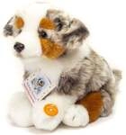 Teddy Hermann 91935 - Australian Shepherd Welpe sitzend, 22 cm, Sonderedition