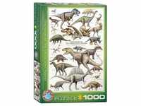 Eurographics 6000-0098 - Dinosaurier der Kreidezeit , Puzzle, 1.000 Teile