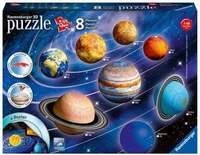 3D Puzzle Ravensburger Planetensystem 522 Teile