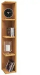 Holz Stand Regal Aufbewahrung Deko Eckregal Honsa