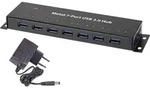 Renkforce RF-3955359 USB-Hub 7 Port USB-A USB 3.0 5 GBit/s zur Wandmontage,