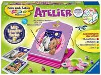 Ravensburger Malen nach Zahlen, Atelier Pferde