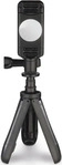 Hama Pocket Ministativ 1/4 Zoll Arbeitsh&ouml;he=10 - 20cm Schwarz inkl. Smartphonehalter