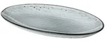 Broste copenhagen Platte Nordic Sea, Keramik Graublau, 13,6 cm