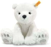 Steiff 62636 - Lasse Eisb&auml;r, sitzend, wei&szlig;, Pl&uuml;sch, 30 cm