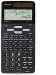 Sharp ELW506 T-GY Schulrechner Schwarz/Silber Display (Stellen): 16