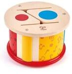 Trommel doppelseitig mit Schl&auml;gel