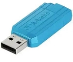 Verbatim USB DRIVE 2.0 PINSTRIPE USB-Stick 64GB Blau 49961 USB-A (USB 2.0)