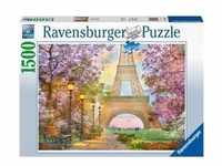Puzzle Ravensburger Verliebt in Paris 1500 Teile, Spielwaren