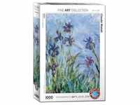 Eurographics 6000-2034 - Schwertlilien von Claude Monet , Puzzle, 1.000 Teile