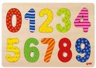 Einlegepuzzle Zahlen 0-9
