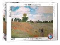 Eurographics 6000-0826 - Mohnfeld von Claude Monet , Puzzle, 1.000 Teile