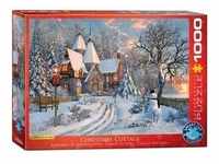 Eurographics 6000-0790 - Weihnachtschalet von Dominic Davison , Puzzle, 1.000 Teile