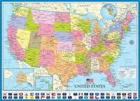 Karte der Vereinigten Staaten von Amerika
