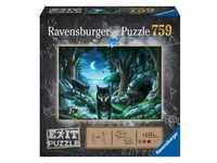 EXIT Puzzle Ravensburger Wolfsgeschichten 759 Teile, Spielwaren