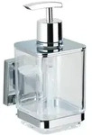 Vacuum-Loc&reg; Seifenspender Mod. Quadro Edelstahl, Befestigen ohne bohren