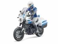 Bruder - bworld Scrambler Ducati Polizeimotorrad und Polizist