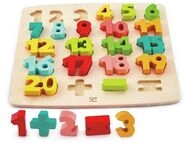 Puzzle mit Zahlen und Rechensymbolen / 24 Teile