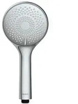 Duschkopf Watersaving Chrom &Oslash; 11 cm, Universal-Handbrause mit Wasserspar-System
