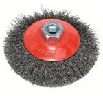 Bosch Accessories Kegelb&uuml;rste Clean for Metal, gewellt, 115 mm, 0,3 mm, 12500 U/min,