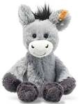Steiff 073922 - Dinkie Esel, grau, Pl&uuml;sch, 20 cm
