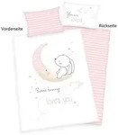 babybest&reg; 2485214063 - Little Bunny Bettw&auml;sche, 40x60 cm + 100x135 cm, 100%