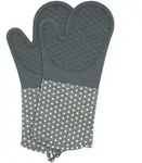 Topfhandschuhe Silikon Grau, 1 Paar