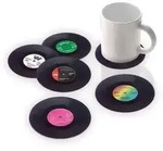 Schallplatten Glasuntersetzer