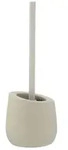 WC-Garnitur Mod. Badi Beige Keramik, mit Silikon-B&uuml;rstenkopf