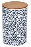 Aufbewahrungsdose Mod. Lorca 1,45 l , Keramikdose im mediterranen Ornamenten-Muster,