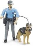 Bruder 62150 bworld Polizist mit Hund