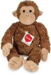 Teddy Hermann 93902 - &Auml;ffchen Yoyo, Pl&uuml;schtier, 39 cm, sitzend, braun