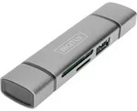 Digitus DA-70886 Externer Speicherkartenleser / Hub USB-A (USB 3.0), USB-A, USB-C&reg;