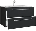 2-tlg. Waschplatz Waschtisch Badinos 2 Schublade
