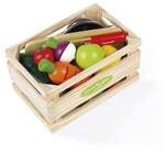 Obst- & Gem&uuml;se-Set mit Zubeh&ouml;r &ndash; Schneidespa&szlig; im Holzkasten