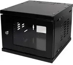 LogiLink W06Z33B 10 Zoll Wandgeh&auml;use 4 HE Schwarz