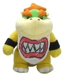 Nintendo Bowser Jr., Pl&uuml;schfigur, 19 cm