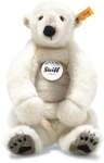 Steiff 062605 - Nanouk Eisb&auml;r, wei&szlig;, Webpelz, 33 cm