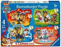 Kinderpuzzle 10, 12, 14, 16 Teile - Paw Patrol - Helden mit Fell