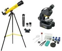 National Geographic 9118300 - Teleskop + Mikroskop Set f&uuml;r Einsteiger mit