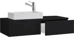 2-tlg. G&auml;ste WC Waschplatz Waschtisch schmal Gudas