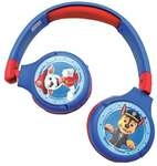 Paw Patrol 2 in 1 Bluetooth&reg; und kabelgebundener Kopfh&ouml;rer