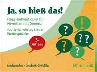 Ja, so hie&szlig; das!, Spiel