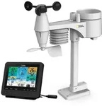 National Geographic 9080600 - WLAN Wetterstation Funk mit 7-in-1 Profi-Sensor,