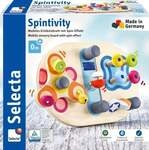 Selecta 62064 - Spintivity, Motorikbrett, Holz, 20 cm