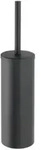WC-Garnitur Mod. Bosio geschlossen Edelstahl Black matt, rostfrei