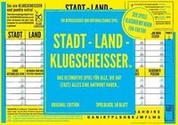 Kylskapspoesi KYL43030 - Spielblock, Klugscheisser, Stadt-Land-Klugscheisser