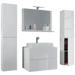 5-tlg. Waschplatz Waschtisch Lendas XL Schublade