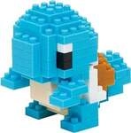 Pokemon Squirtle Carapuce Schiggy // Mini series NANOBLOCK, Mini-Bausatz, 3D-Puz